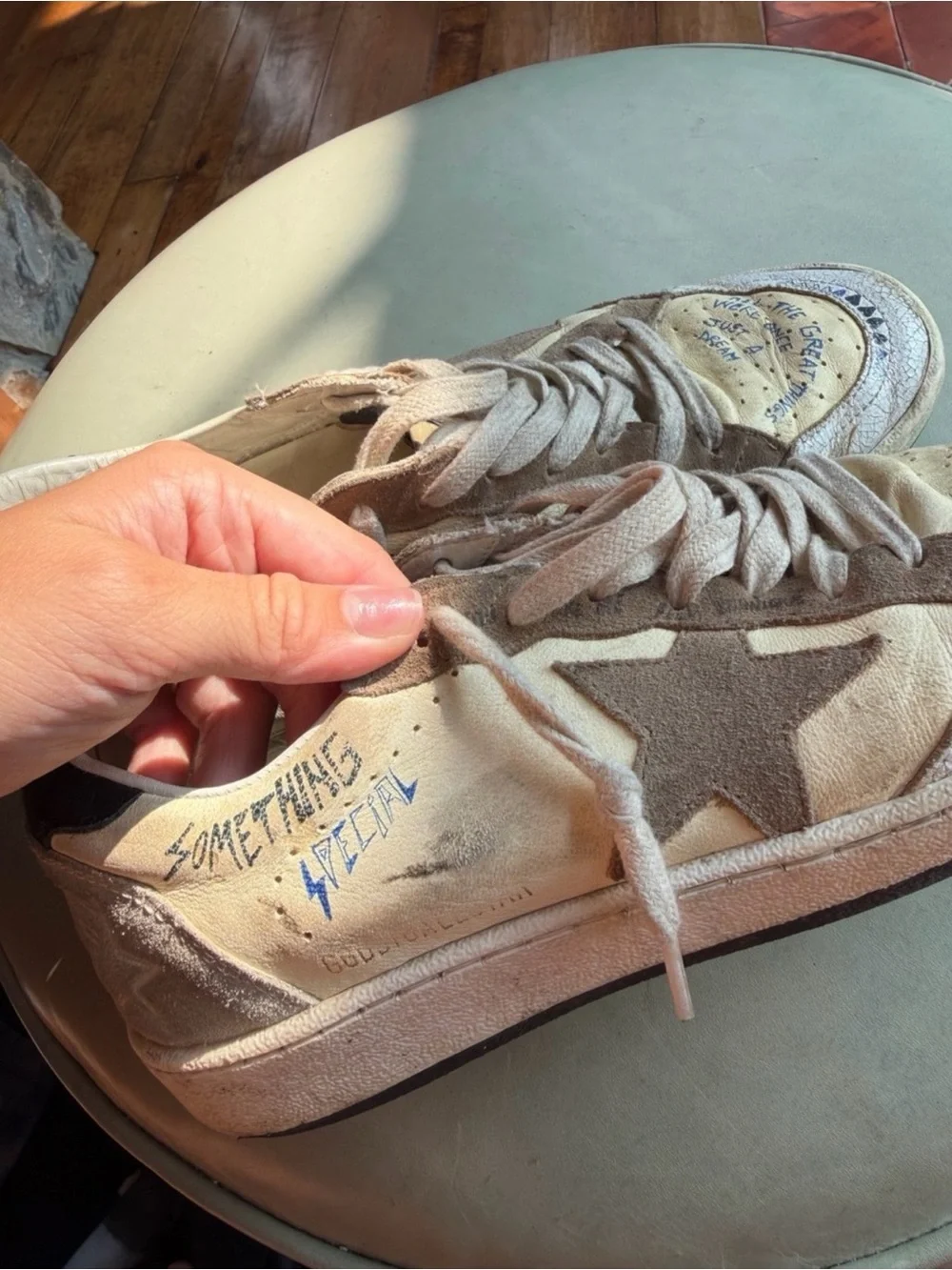 Authentic Golden Goose Super-Star Sneakers